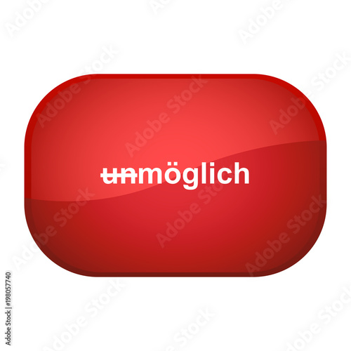 Glossy Button rot - un-möglich