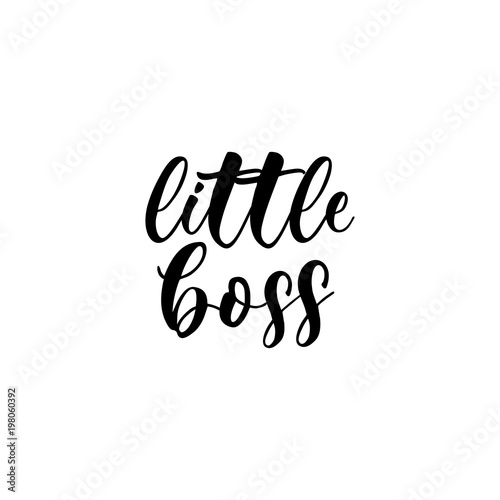 Hand lettered baby quote