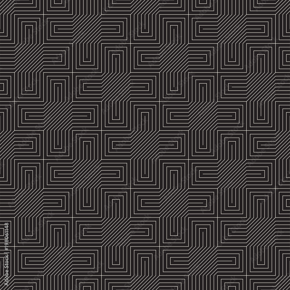 Vector seamless pattern. Modern stylish abstract texture. Repeating geometric Vector seamless pattern. Modern stylish abstract texture. Repeating geometric