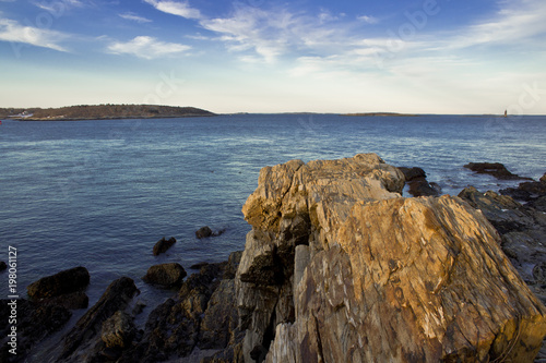 Rocks Leading to the Ocean  © Monica