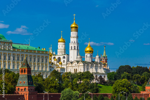 Moscow Kremlin on a background of a beautiful sky
