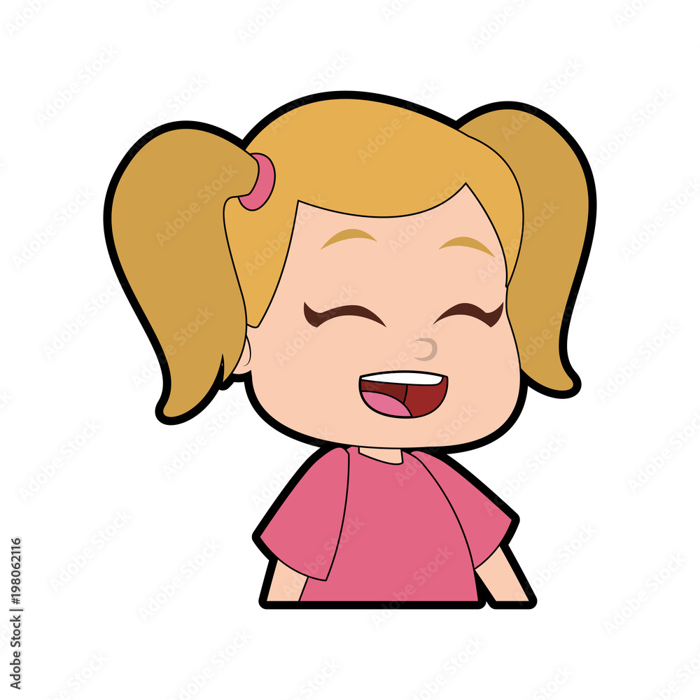 Cute girl cartoon with book vector illustration graphic design Cute girl cartoon with book vector illustration graphic design