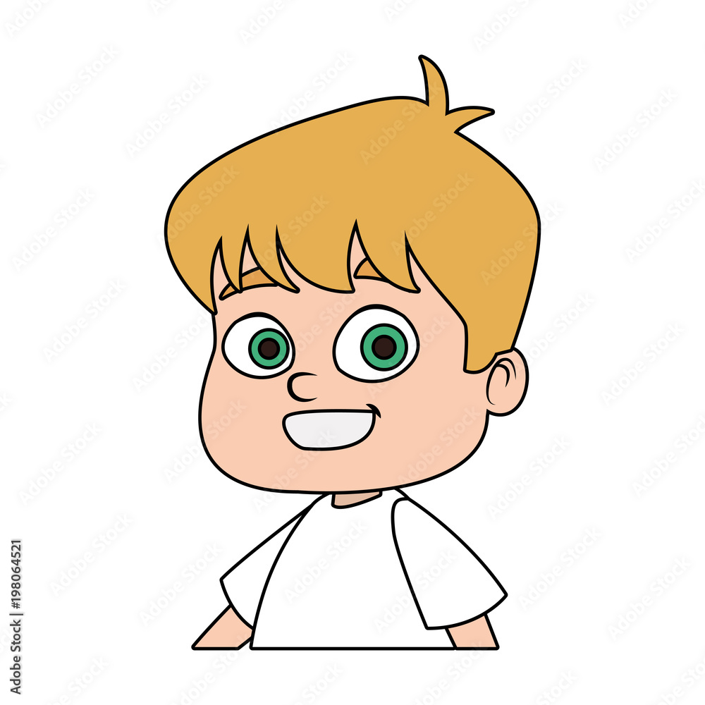 Cute boy cartoon vector illustration graphic design Cute boy cartoon vector illustration graphic design