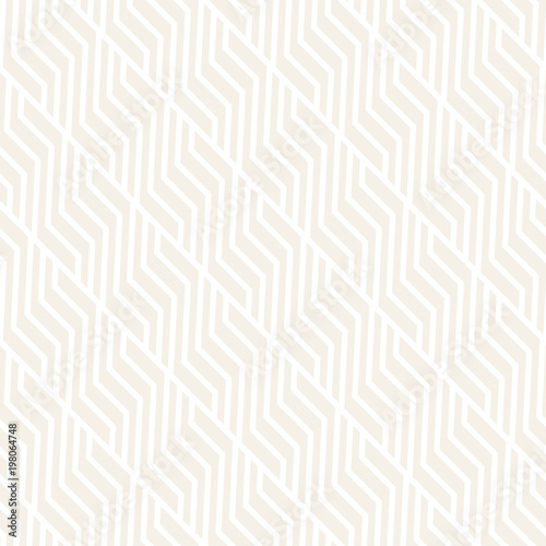 Fototapeta Naklejka Na Ścianę i Meble -  Vector seamless lattice pattern. Modern subtle texture with monochrome trellis. Repeating geometric grid. Simple design background.
