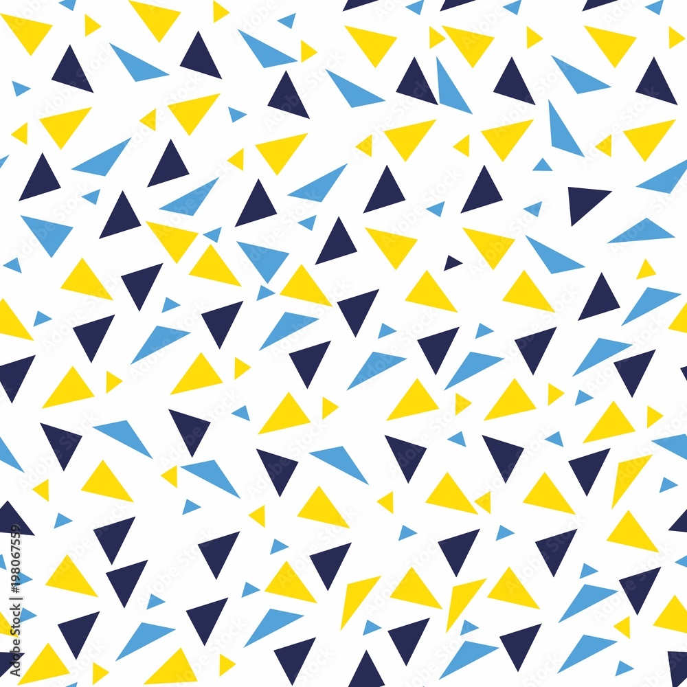Seamless background from geometric shapes. Seamless background from geometric shapes.