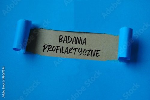 Badania profilaktyczne