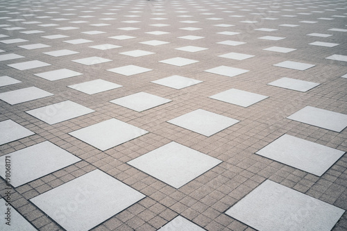 Concrete square tile