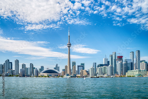 Skyline of Toronto in Canada