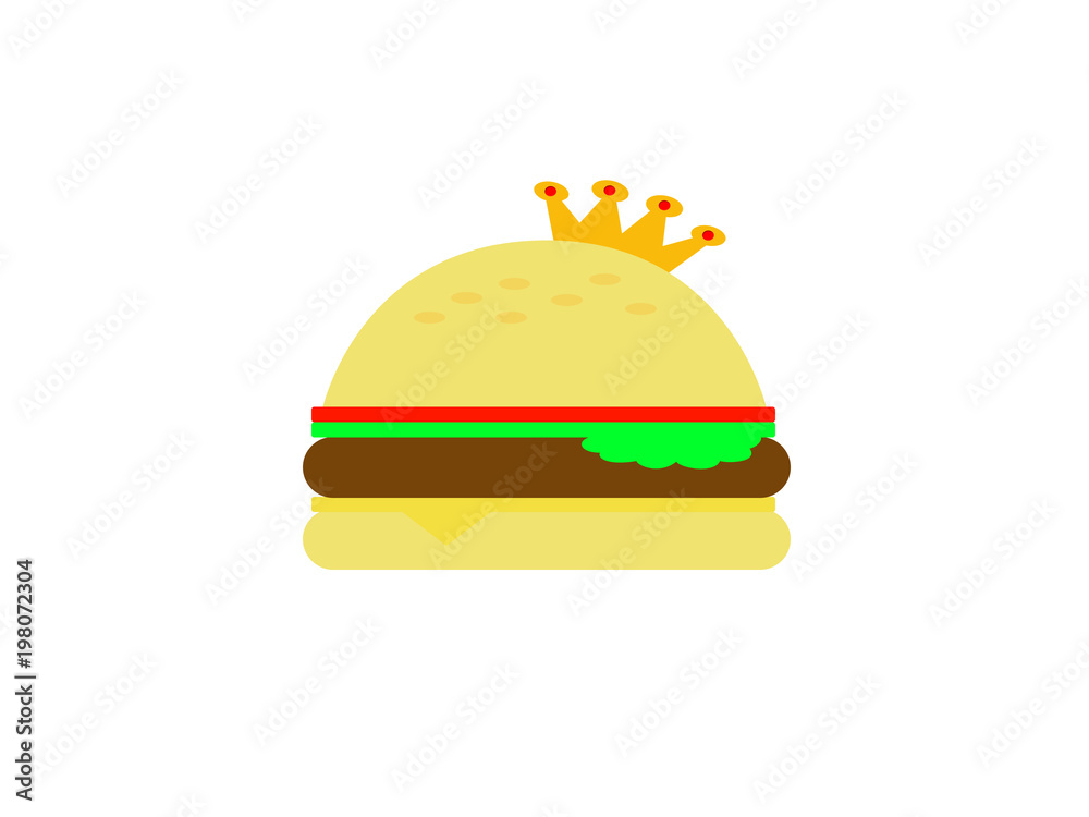 Burger With Crown Burger With Crown