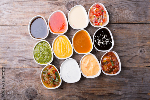 Different type of sauces