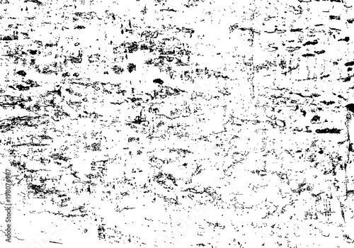 Cork surface texture. Grunge overlay. Vector background.