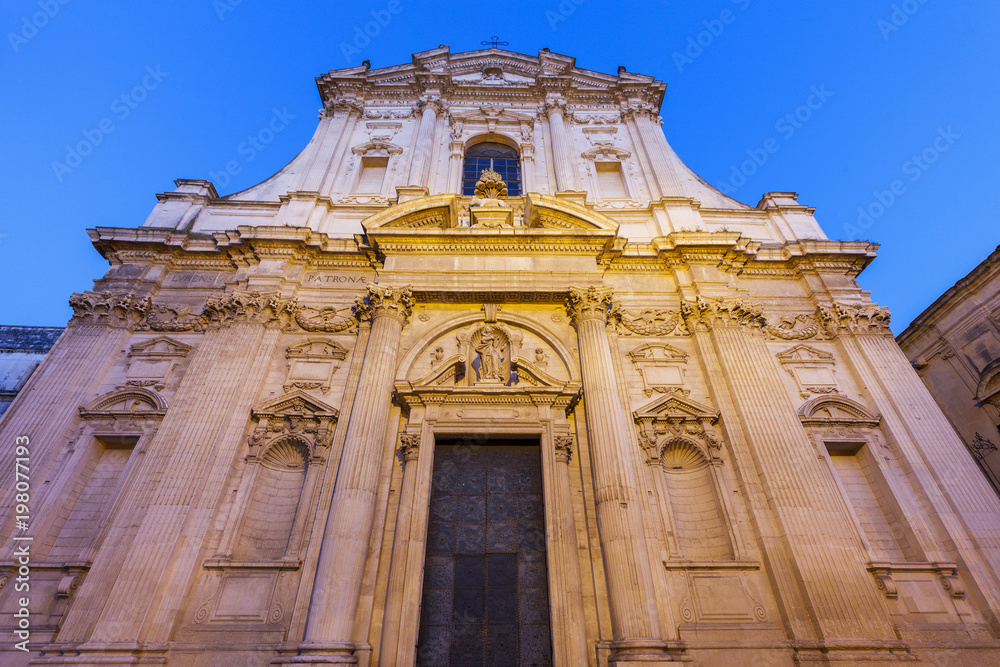 St Irene Church in Lecce