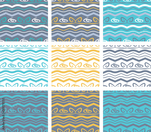 Abstract Vector Seamless Pattern