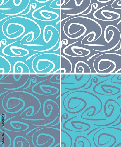 Abstract Vector Seamless Pattern