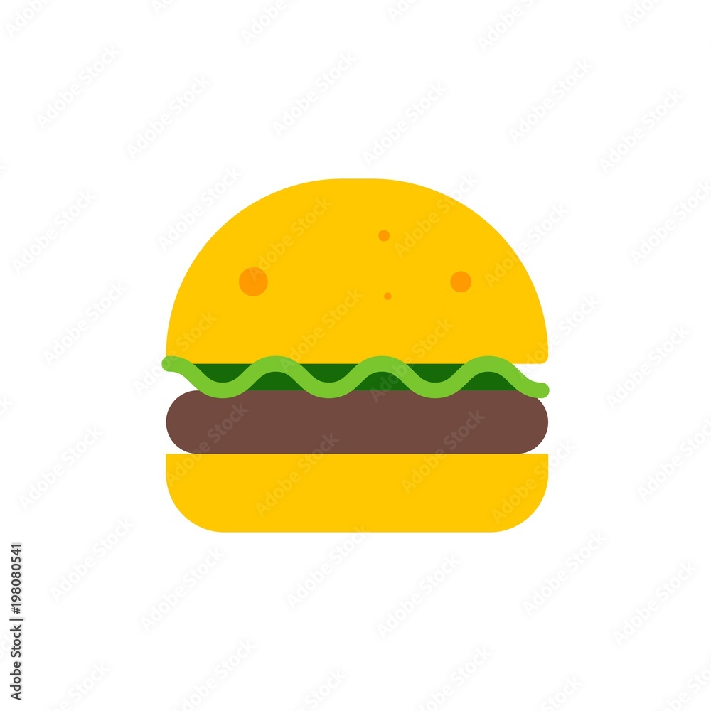 hamburger, fast food flat vector icon. Modern simple isolated sign. Pixel perfect vector illustration for logo, website, mobile app and other designs hamburger, fast food flat vector icon. Modern simple isolated sign. Pixel perfect vector illustration for logo, website, mobile app and other designs