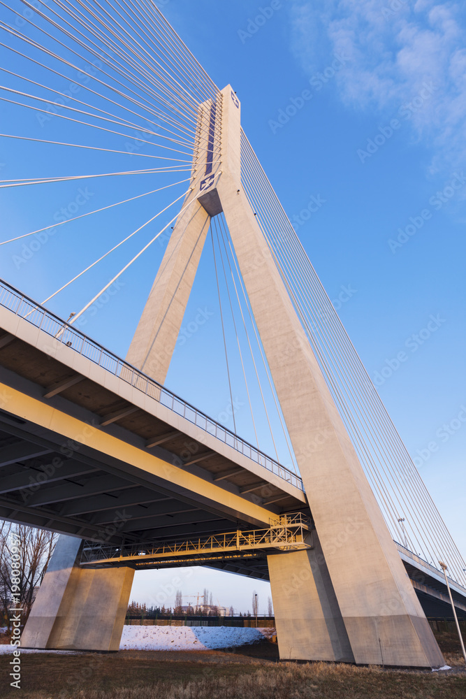 Fototapeta premium Mazowiecki Bridge in Rzeszow