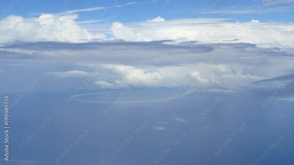 Flying close over tropical sandy islands, Indian Ocean, Maldives
Flying close over tropical sandy islands, Indian Ocean, Maldives