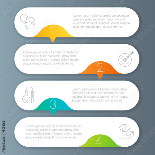 step by step vector template