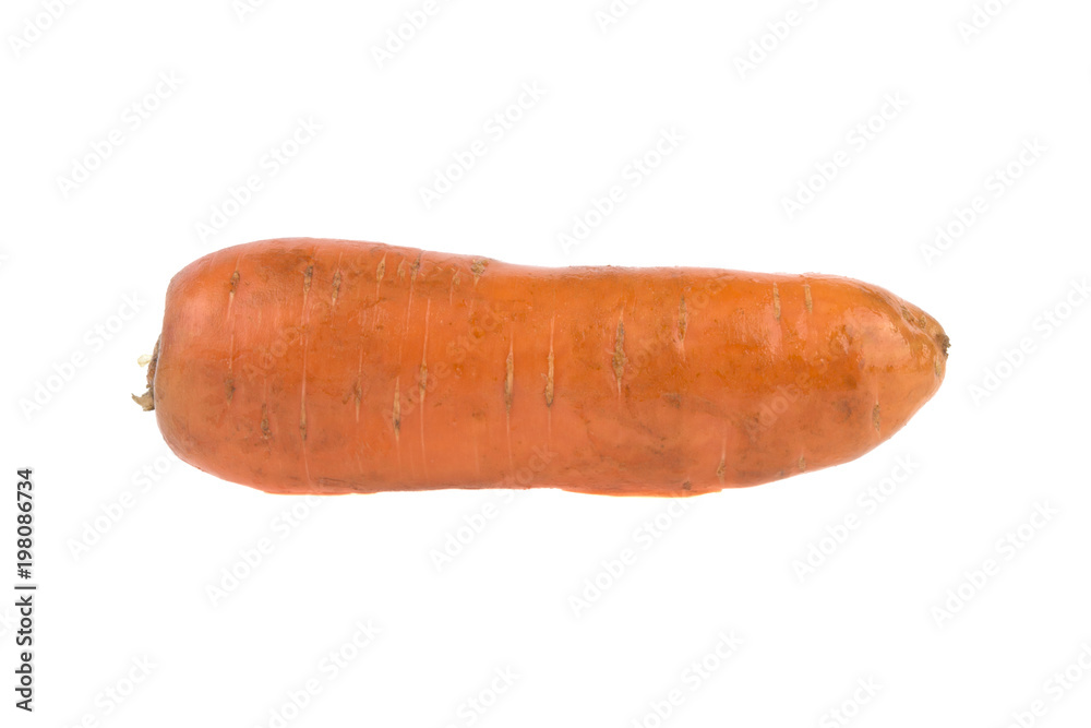 carrots close-up isolated on white background carrots close-up isolated on white background