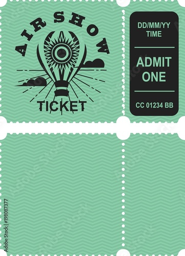 Aero show ticket