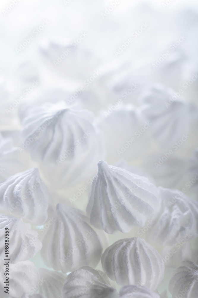French vanilla meringue cookies. French vanilla meringue cookies.