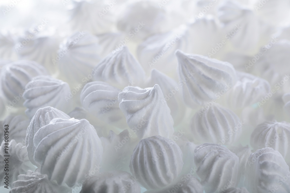 French vanilla meringue cookies. French vanilla meringue cookies.