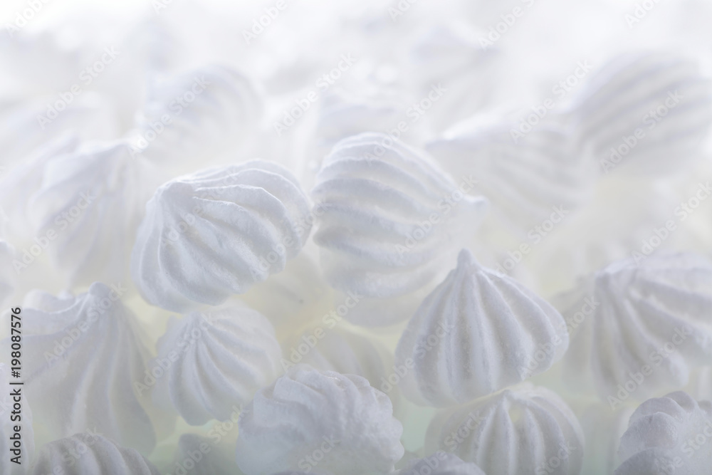 French vanilla meringue cookies. French vanilla meringue cookies.