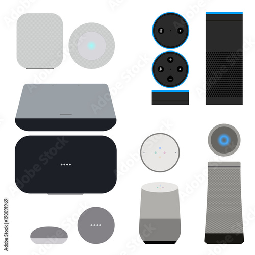 Set of smart speakers