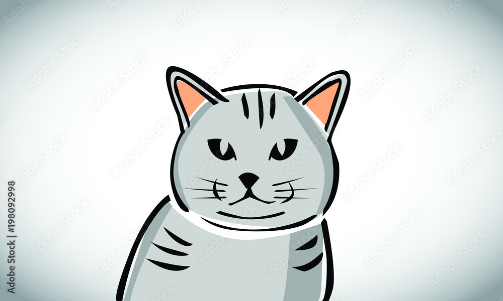 Obraz premium Cat Vector Design