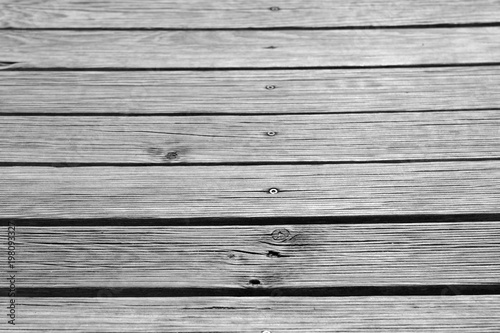 Wooden planks 6 _ B&W