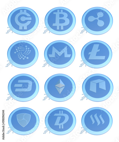Free Download Crypto Curency Simbols - GFXLoad