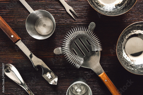 Vintage Bar Tools and Bowls