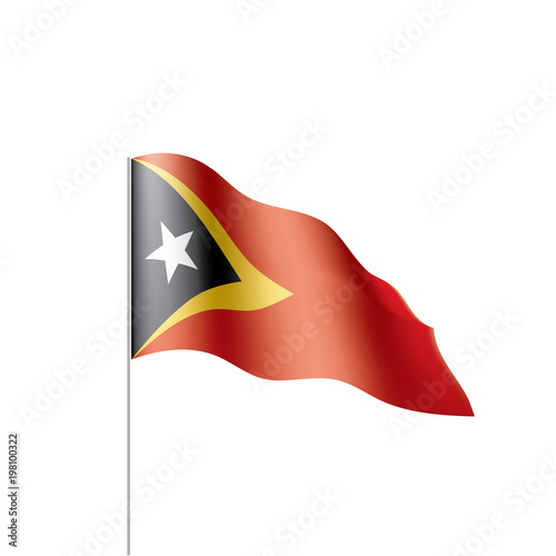 Free Download east timor flag, vector illustration - GFXLoad
