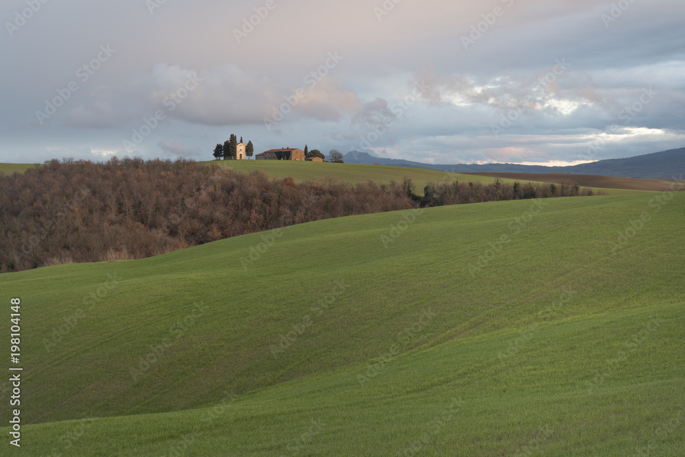 Cappella di Vitaleta -Val d'Orcia Cappella di Vitaleta -Val d'Orcia