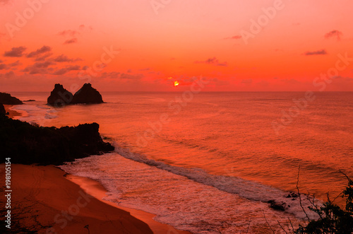 archipelago of Fernando de Noronha Brazil  natural paradise located in the Atlantic Ocean