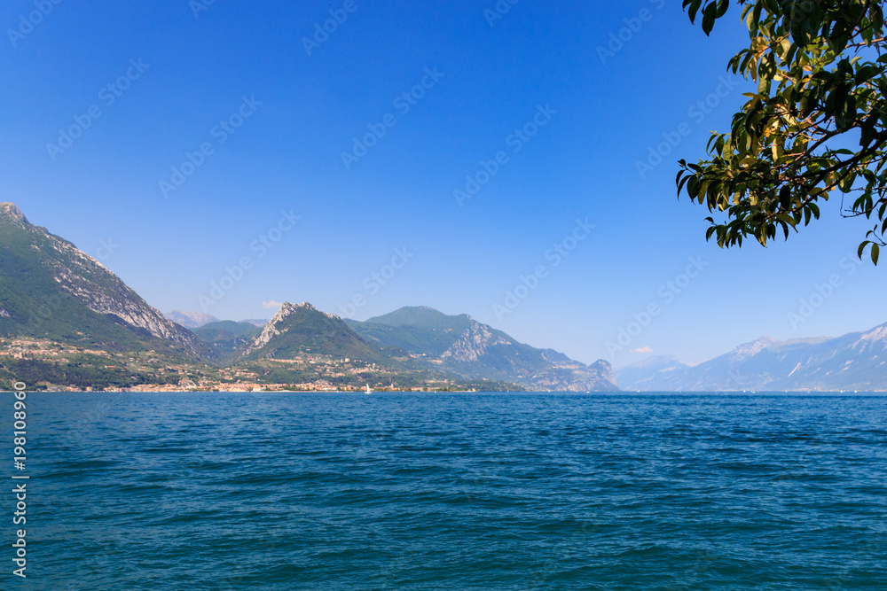 Landscape at Lake Garda, Italy