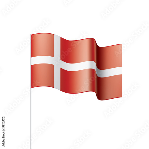 Free Download Denmark flag, vector illustration - GFXLoad