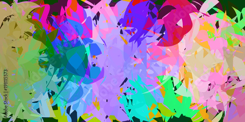 Abstract geometric background for a colorful colorful summer motifs.