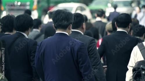 Wallpaper Mural ビジネスイメージ　群衆 Torontodigital.ca