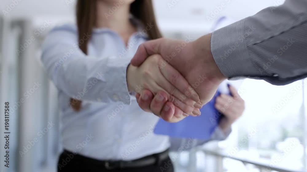 Handshake Business Agreement Reached Handshake Business Agreement Reached