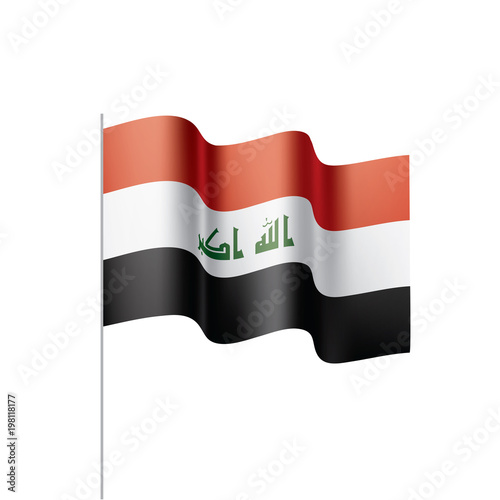 Free Download Iraqi flag, vector illustration - GFXLoad