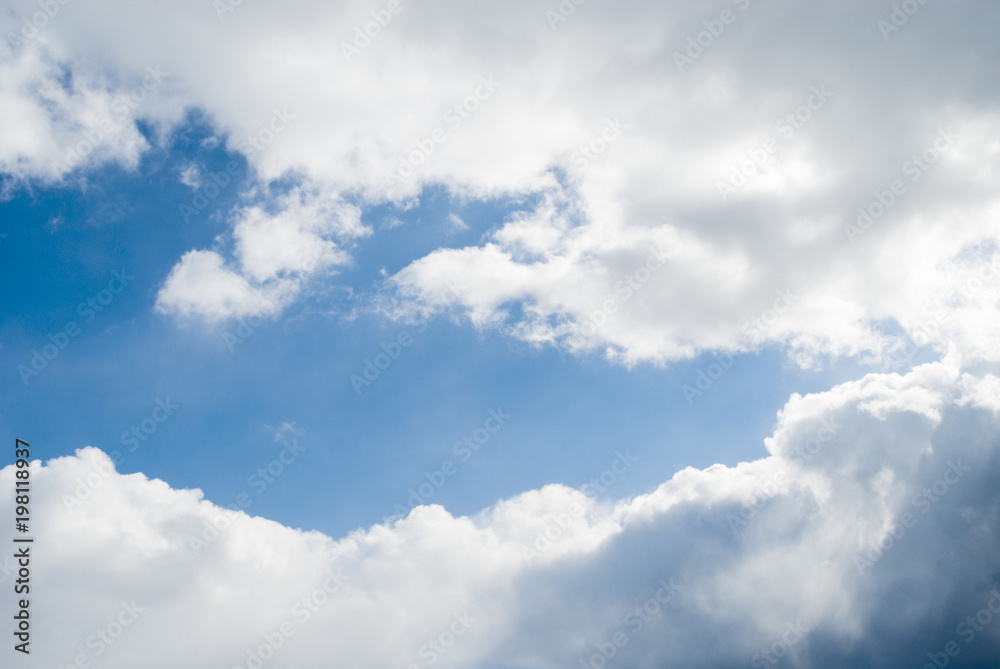 空　雲　テクスチャ　素材