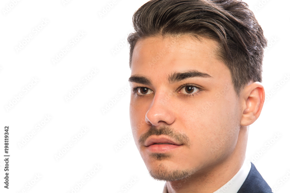 Fototapeta premium young business man in suit