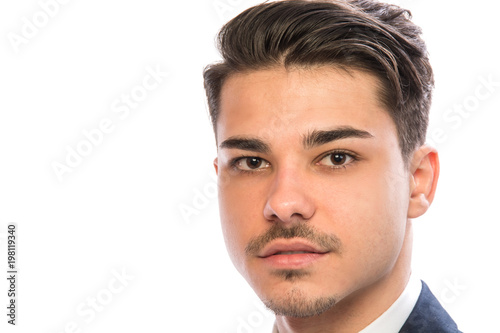 young business man in suit