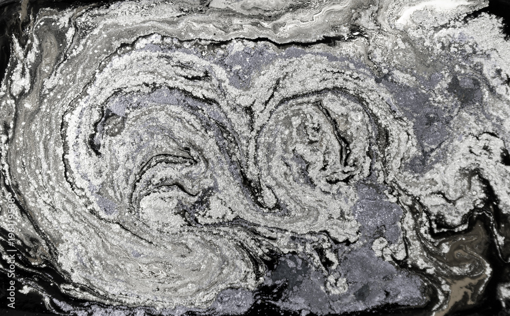 Naklejka premium Marble abstract acrylic background. Nature marbling artwork texture.