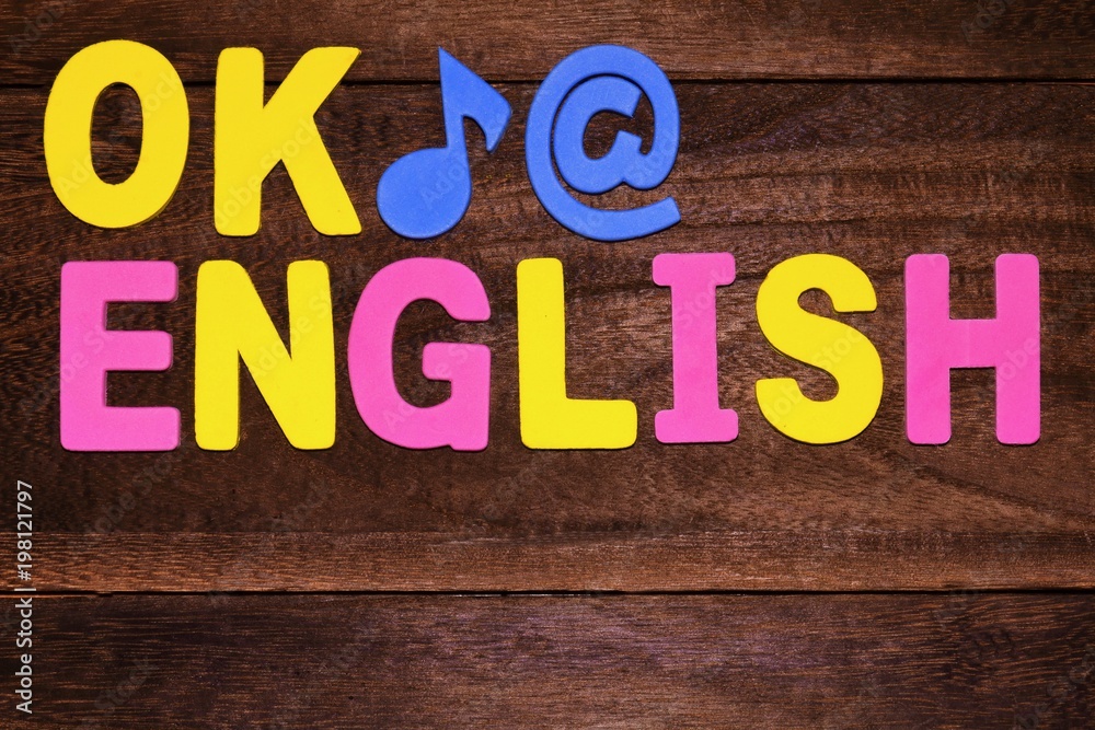 Fototapeta premium 英語