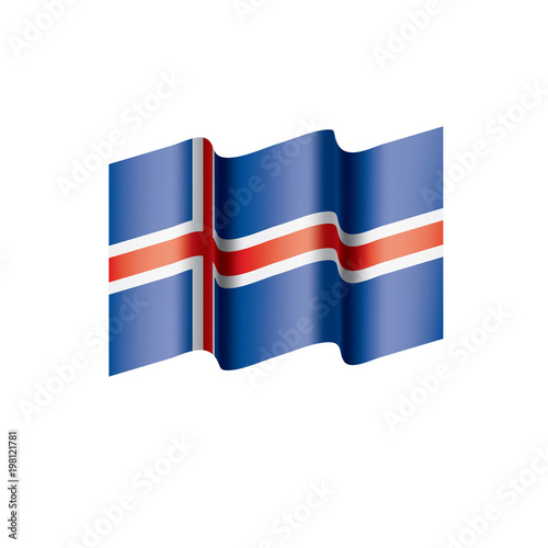 Iceland flag, vector illustration Free Download Iceland flag, vector illustration - GFXLoad