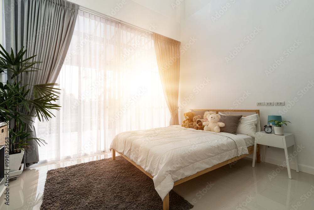 Fototapeta premium Bedroom interior design
