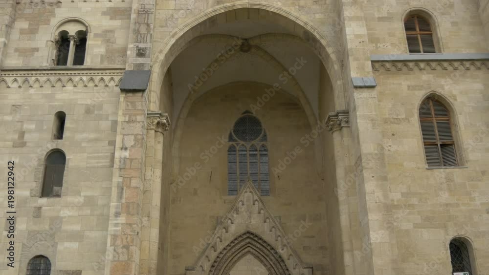 Tilt view of Saint Michael Cathedral, Alba Iulia Tilt view of Saint Michael Cathedral, Alba Iulia
