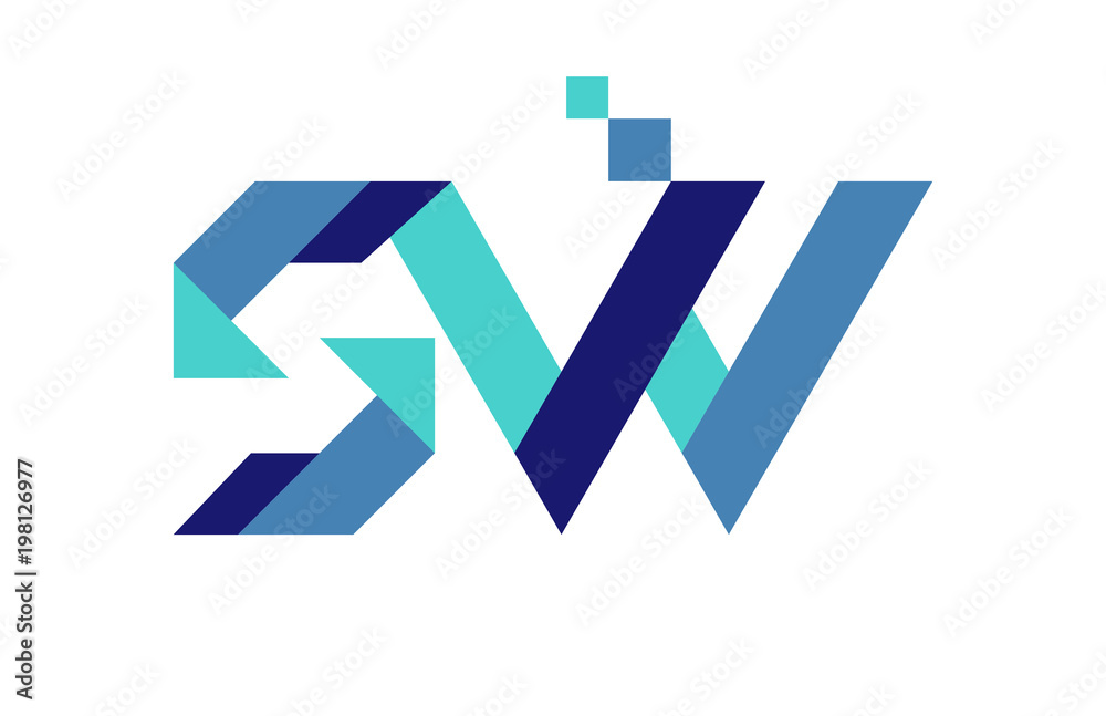 SW Digital Ribbon Letter Logo
SW Digital Ribbon Letter Logo